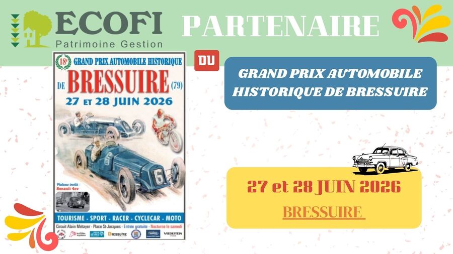 grand prix historique de bressuire 2026