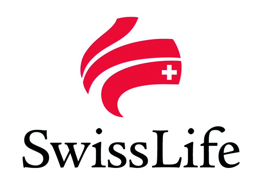 Logo Swiss Life blanc tournant